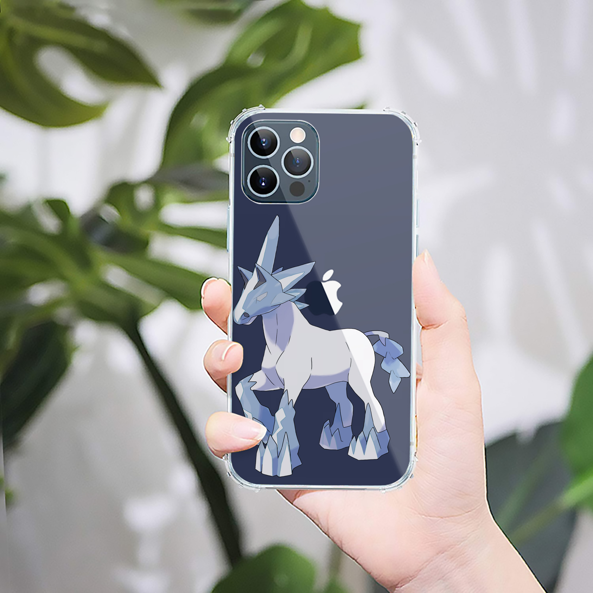 （画像用） ポケットモンスター Pokémon 【iPhone 12シリーズ対応】透明スマホケース（クリアソフトケース）